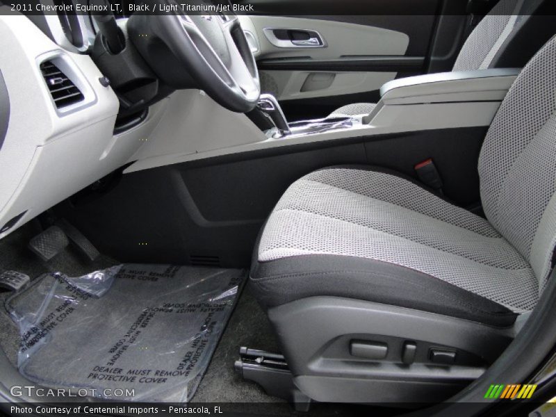 Black / Light Titanium/Jet Black 2011 Chevrolet Equinox LT