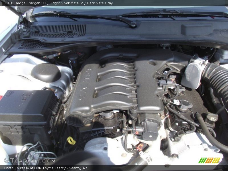 Bright Silver Metallic / Dark Slate Gray 2010 Dodge Charger SXT
