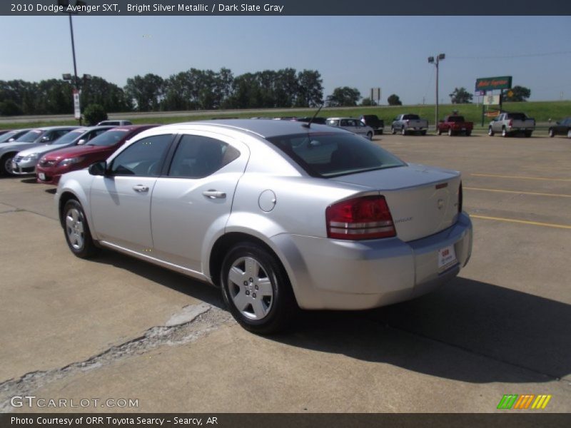 Bright Silver Metallic / Dark Slate Gray 2010 Dodge Avenger SXT