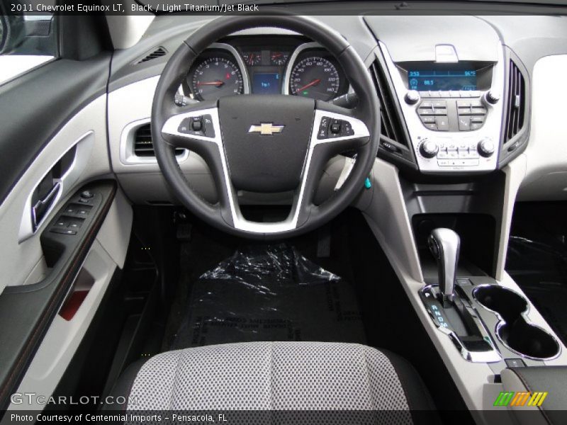 Black / Light Titanium/Jet Black 2011 Chevrolet Equinox LT