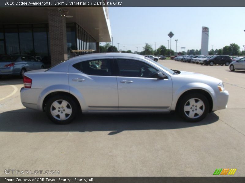 Bright Silver Metallic / Dark Slate Gray 2010 Dodge Avenger SXT