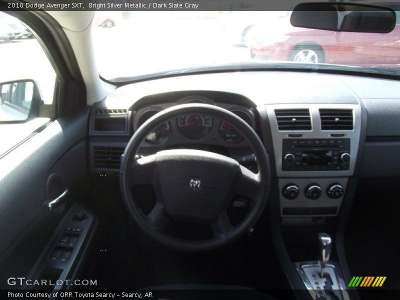 Bright Silver Metallic / Dark Slate Gray 2010 Dodge Avenger SXT