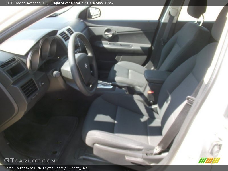Bright Silver Metallic / Dark Slate Gray 2010 Dodge Avenger SXT