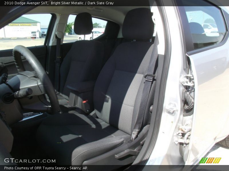 Bright Silver Metallic / Dark Slate Gray 2010 Dodge Avenger SXT