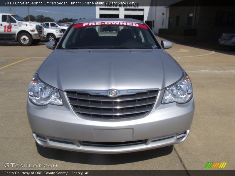 Bright Silver Metallic / Dark Slate Gray 2010 Chrysler Sebring Limited Sedan