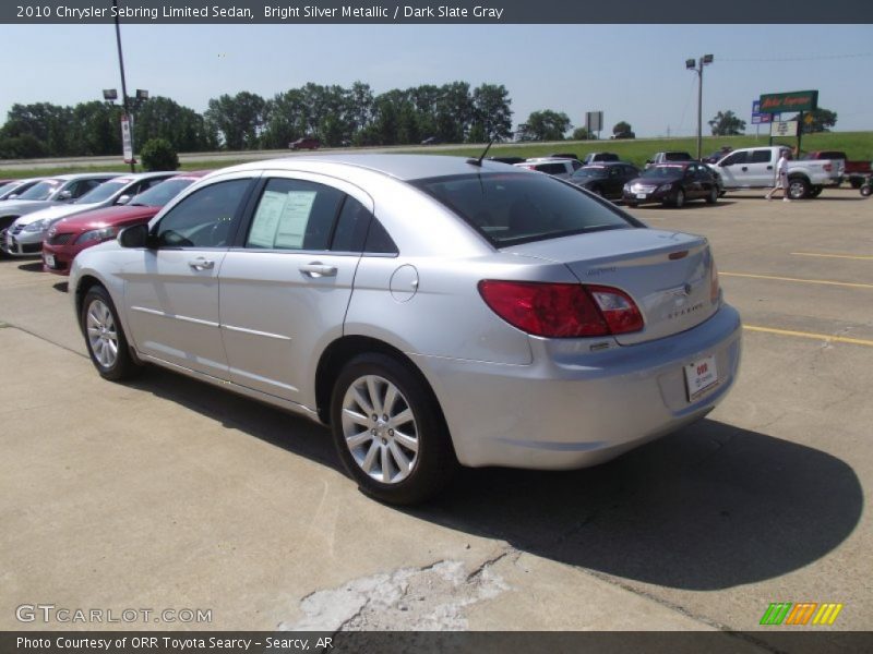 Bright Silver Metallic / Dark Slate Gray 2010 Chrysler Sebring Limited Sedan