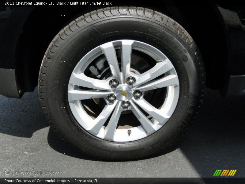Black / Light Titanium/Jet Black 2011 Chevrolet Equinox LT