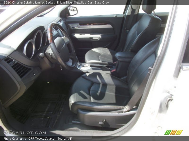 Bright Silver Metallic / Dark Slate Gray 2010 Chrysler Sebring Limited Sedan