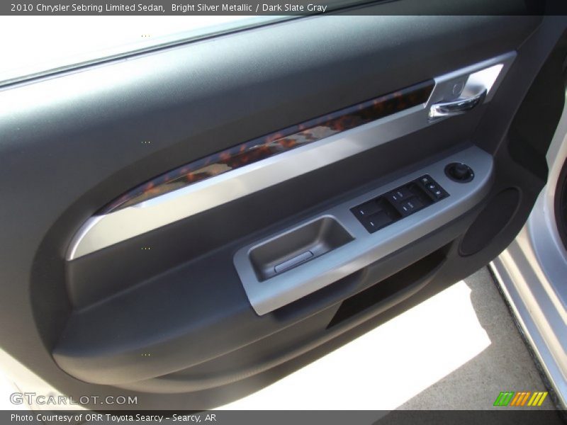 Bright Silver Metallic / Dark Slate Gray 2010 Chrysler Sebring Limited Sedan