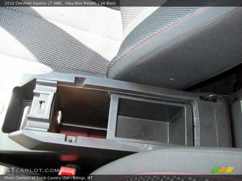 Navy Blue Metallic / Jet Black 2010 Chevrolet Equinox LT AWD