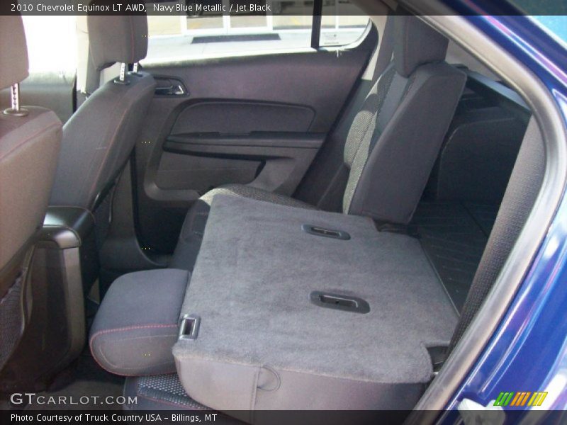 Navy Blue Metallic / Jet Black 2010 Chevrolet Equinox LT AWD