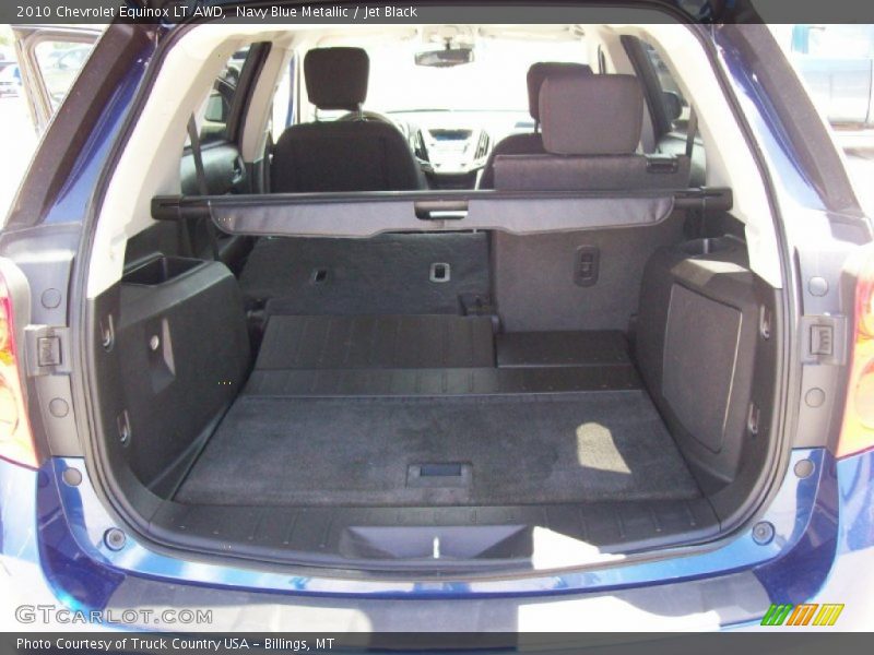 Navy Blue Metallic / Jet Black 2010 Chevrolet Equinox LT AWD