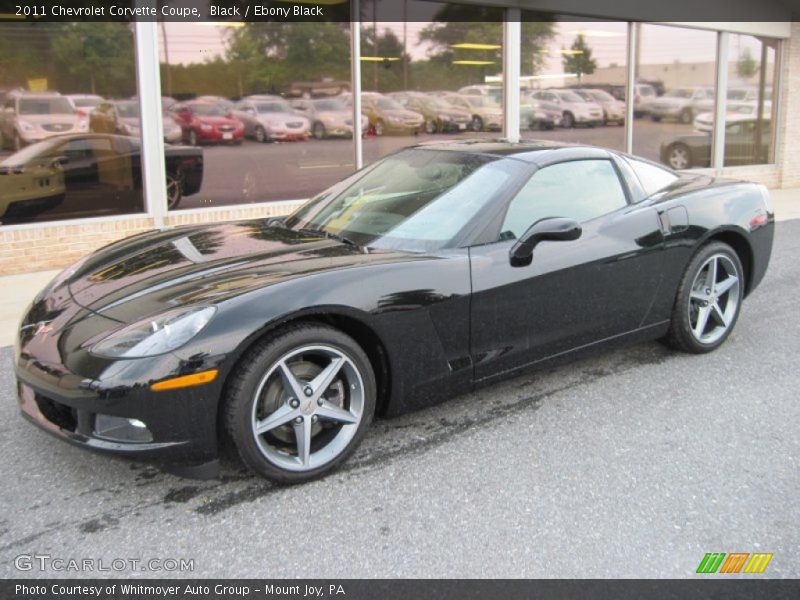 Front 3/4 View of 2011 Corvette Coupe