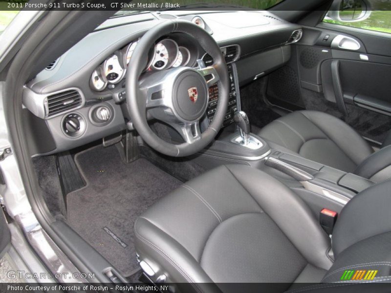 Black Interior - 2011 911 Turbo S Coupe 