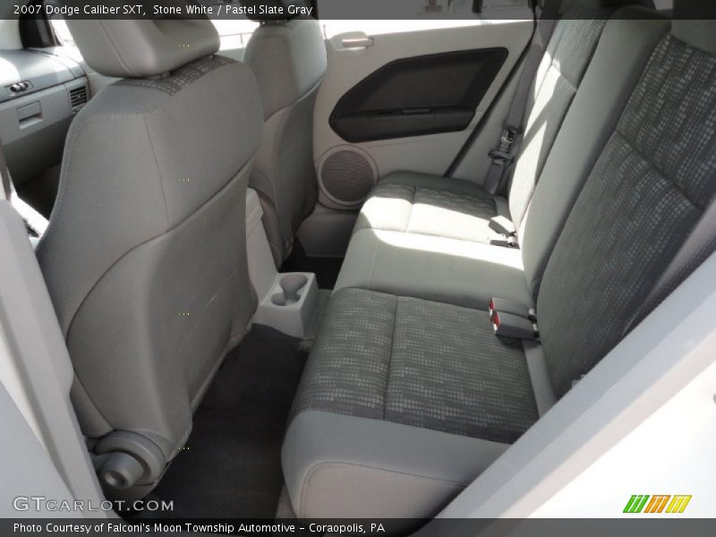 Stone White / Pastel Slate Gray 2007 Dodge Caliber SXT