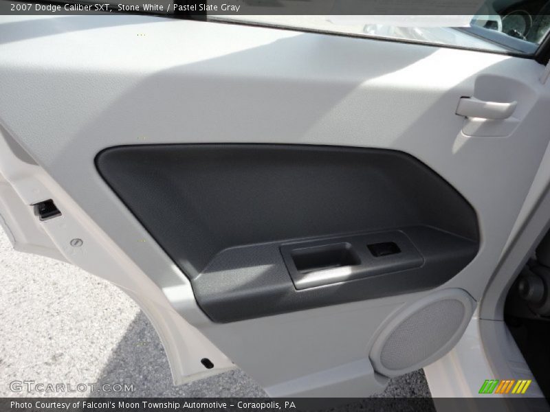 Stone White / Pastel Slate Gray 2007 Dodge Caliber SXT