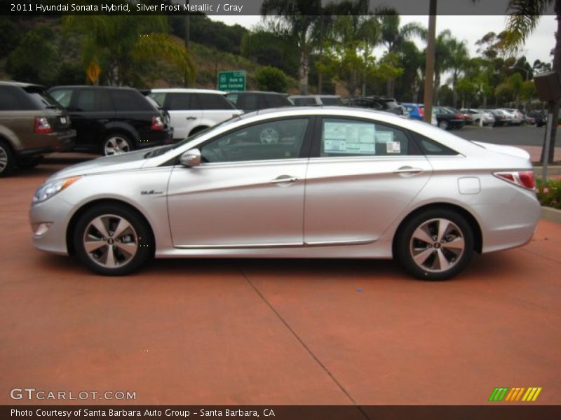  2011 Sonata Hybrid Silver Frost Metallic