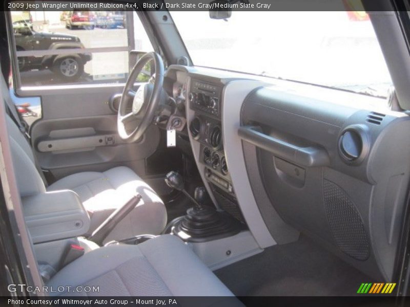 Black / Dark Slate Gray/Medium Slate Gray 2009 Jeep Wrangler Unlimited Rubicon 4x4