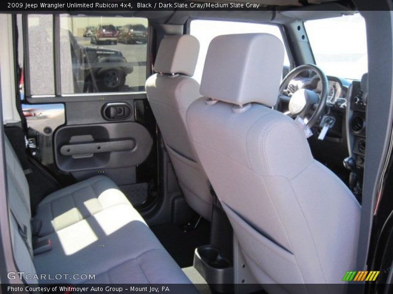 Black / Dark Slate Gray/Medium Slate Gray 2009 Jeep Wrangler Unlimited Rubicon 4x4