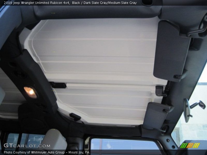 Black / Dark Slate Gray/Medium Slate Gray 2009 Jeep Wrangler Unlimited Rubicon 4x4