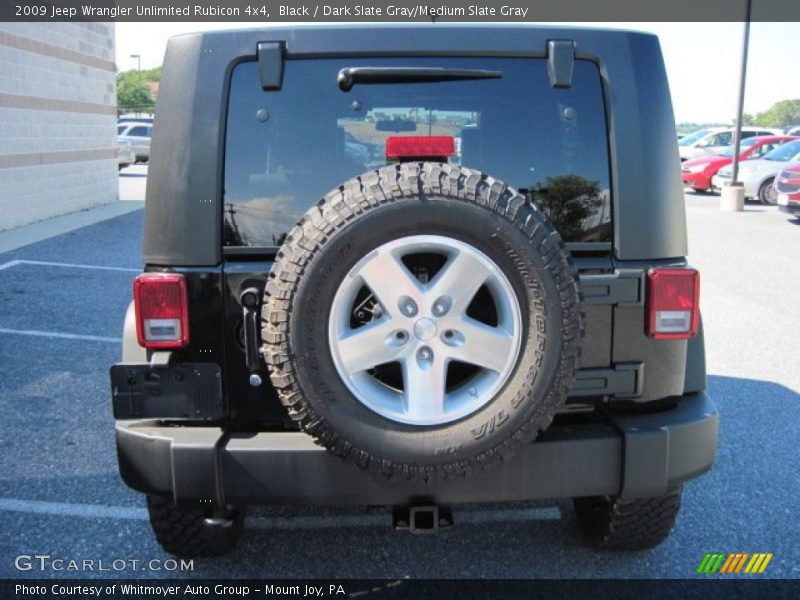 Black / Dark Slate Gray/Medium Slate Gray 2009 Jeep Wrangler Unlimited Rubicon 4x4