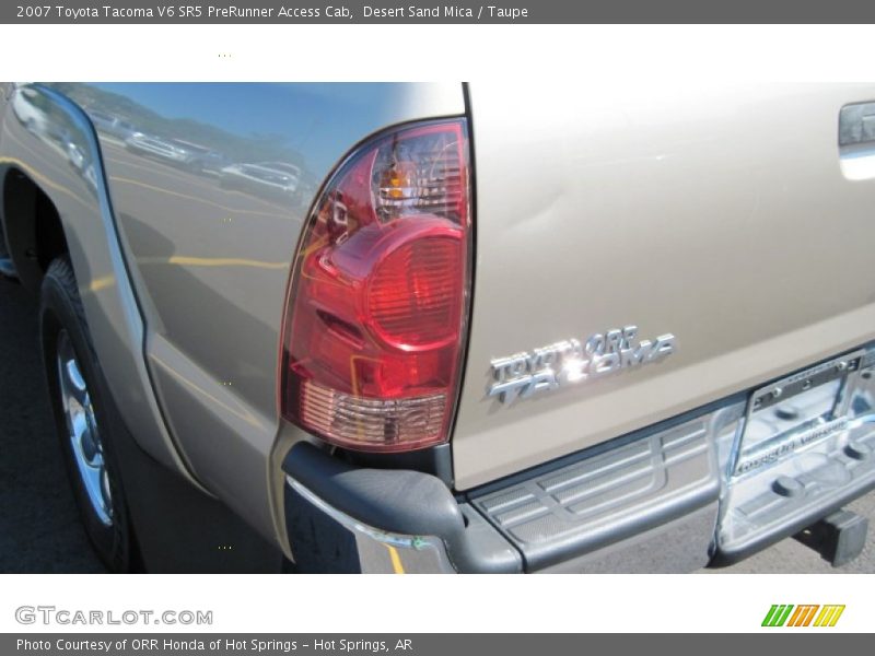 Desert Sand Mica / Taupe 2007 Toyota Tacoma V6 SR5 PreRunner Access Cab