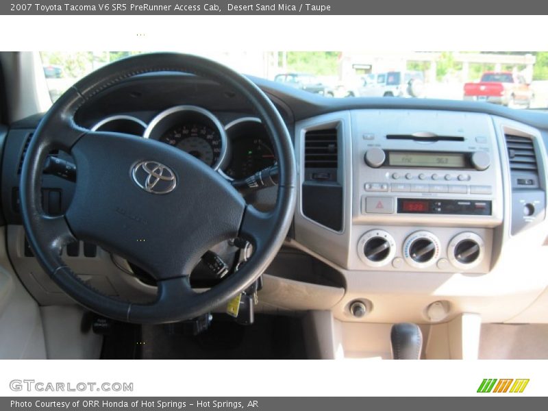 Desert Sand Mica / Taupe 2007 Toyota Tacoma V6 SR5 PreRunner Access Cab