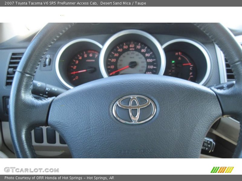 Desert Sand Mica / Taupe 2007 Toyota Tacoma V6 SR5 PreRunner Access Cab