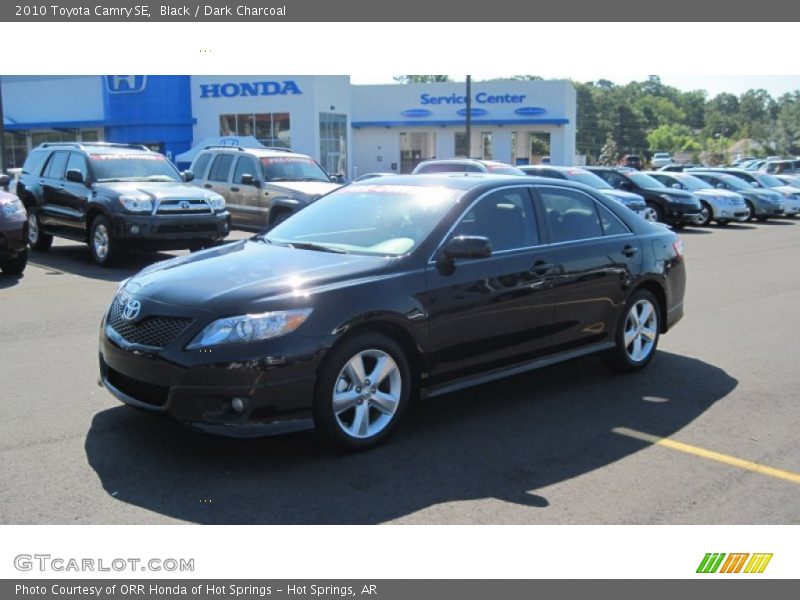 Black / Dark Charcoal 2010 Toyota Camry SE