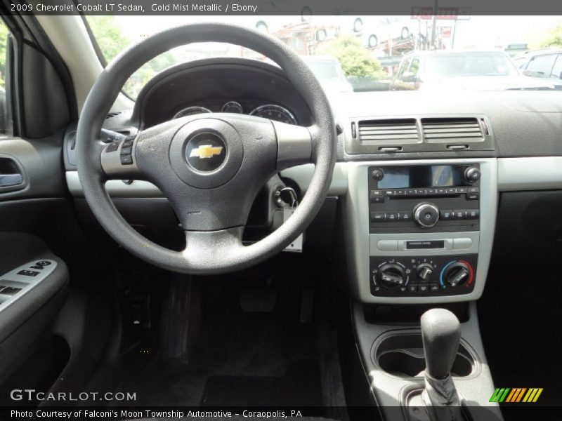 Gold Mist Metallic / Ebony 2009 Chevrolet Cobalt LT Sedan