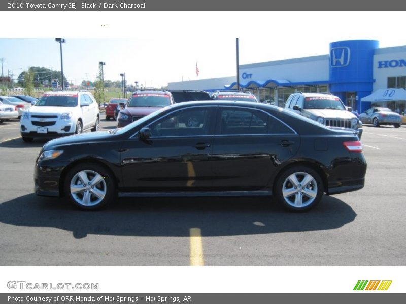 Black / Dark Charcoal 2010 Toyota Camry SE