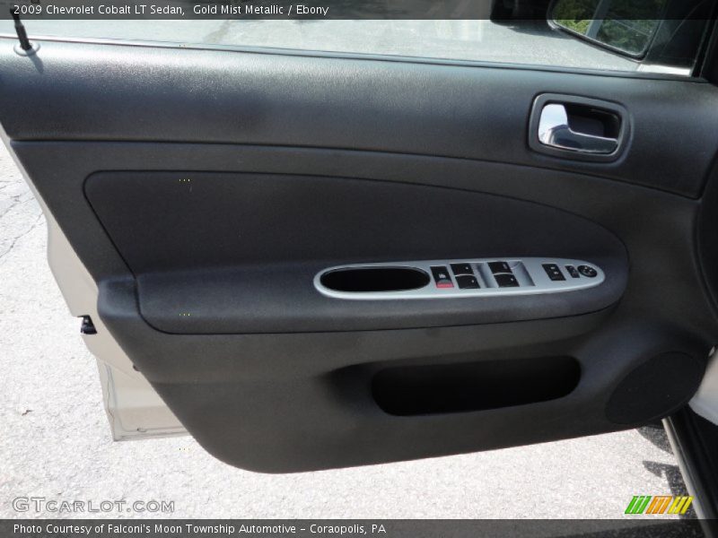 Gold Mist Metallic / Ebony 2009 Chevrolet Cobalt LT Sedan