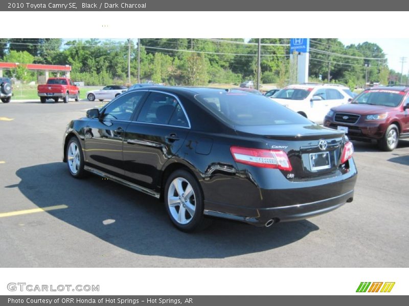 Black / Dark Charcoal 2010 Toyota Camry SE