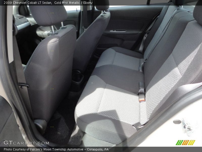 Gold Mist Metallic / Ebony 2009 Chevrolet Cobalt LT Sedan