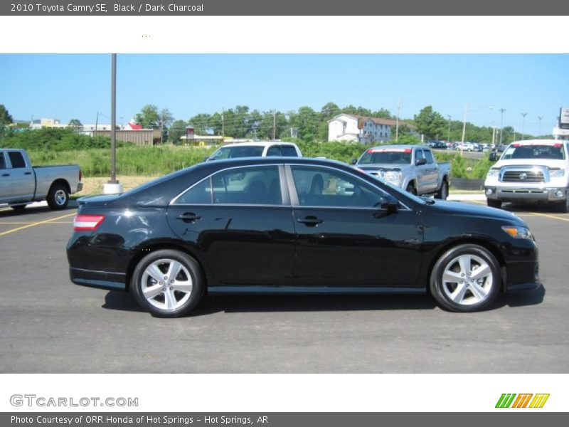 Black / Dark Charcoal 2010 Toyota Camry SE
