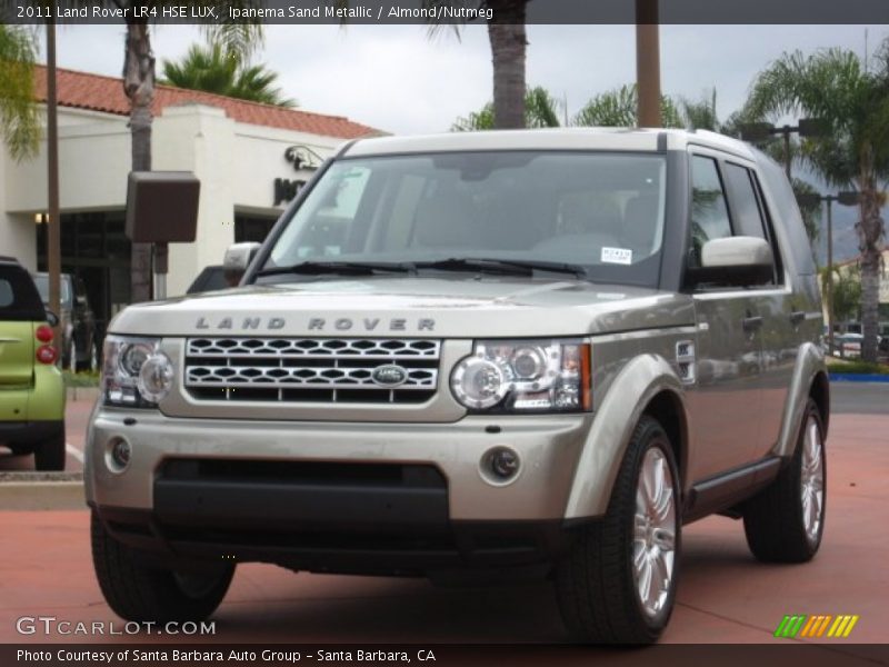 Ipanema Sand Metallic / Almond/Nutmeg 2011 Land Rover LR4 HSE LUX