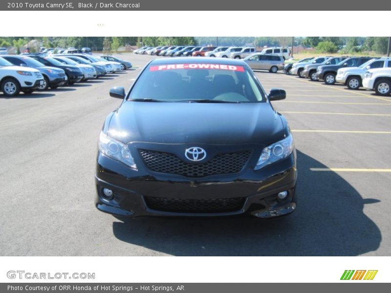 Black / Dark Charcoal 2010 Toyota Camry SE