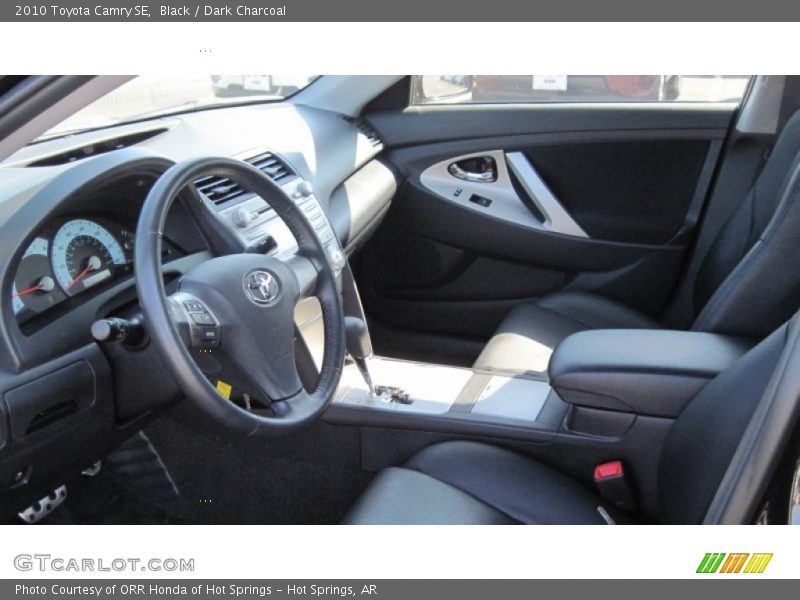 Black / Dark Charcoal 2010 Toyota Camry SE