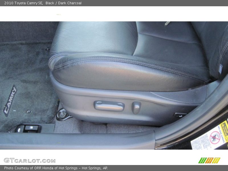 Black / Dark Charcoal 2010 Toyota Camry SE