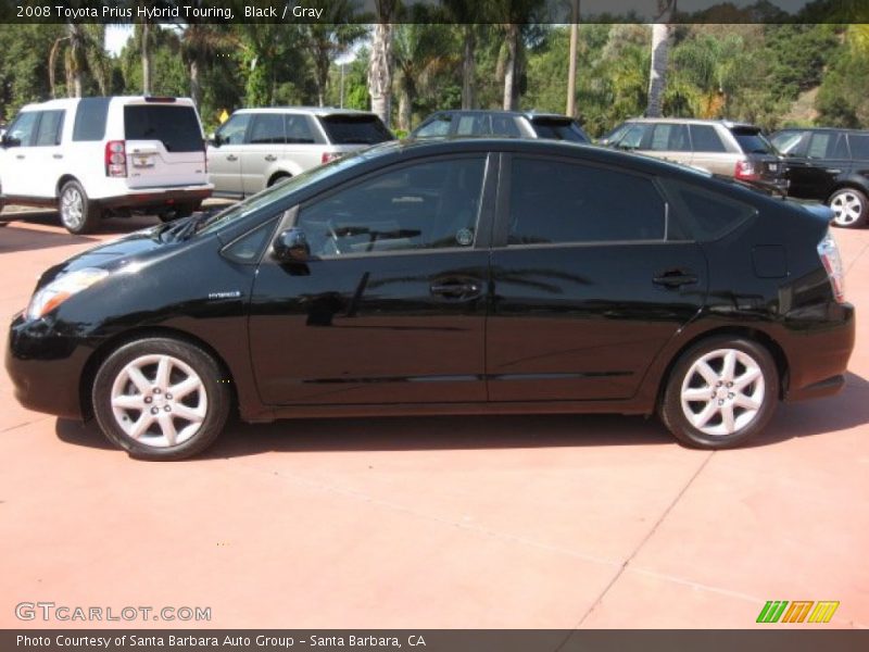 Black / Gray 2008 Toyota Prius Hybrid Touring