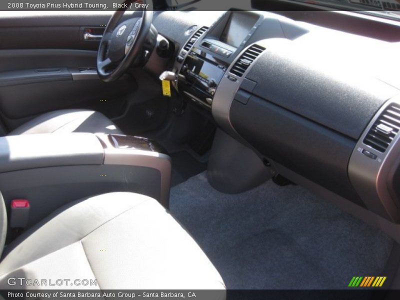 Black / Gray 2008 Toyota Prius Hybrid Touring
