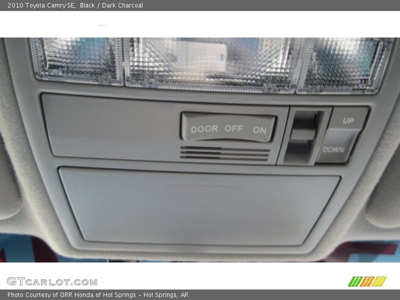 Black / Dark Charcoal 2010 Toyota Camry SE