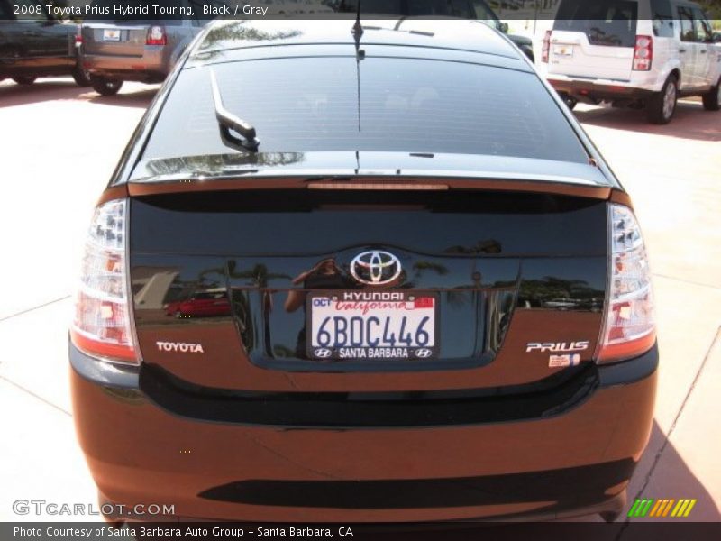 Black / Gray 2008 Toyota Prius Hybrid Touring