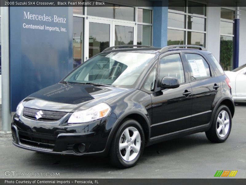 Black Pearl Metallic / Black 2008 Suzuki SX4 Crossover