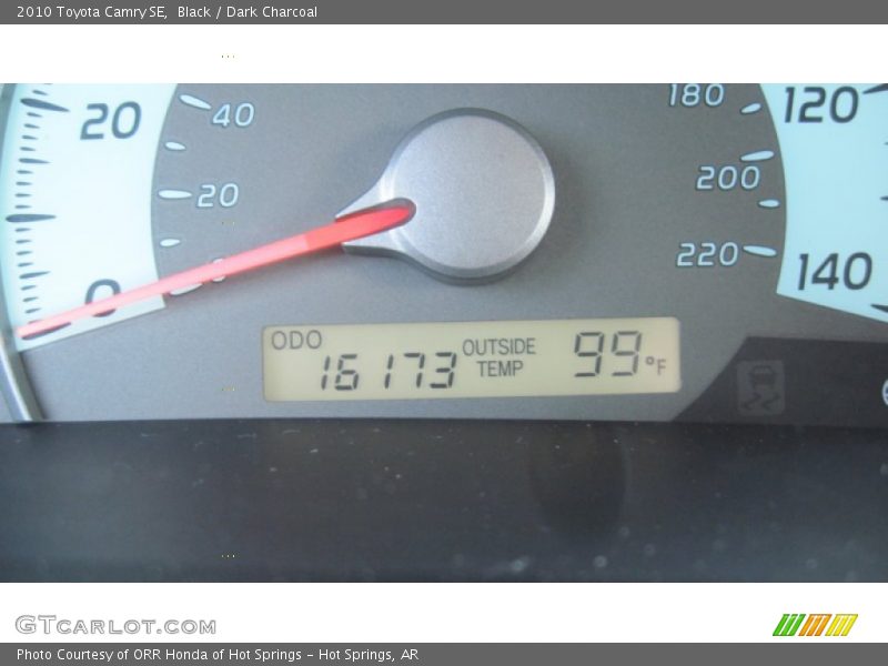 Black / Dark Charcoal 2010 Toyota Camry SE