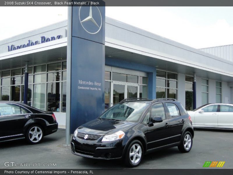 Black Pearl Metallic / Black 2008 Suzuki SX4 Crossover