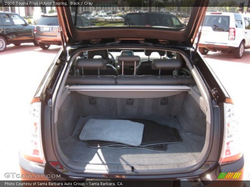 Black / Gray 2008 Toyota Prius Hybrid Touring