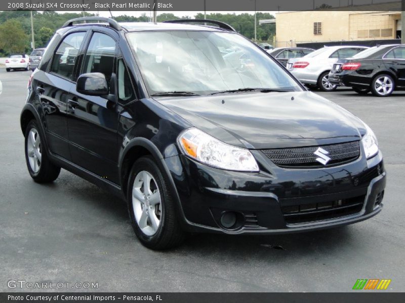 Black Pearl Metallic / Black 2008 Suzuki SX4 Crossover