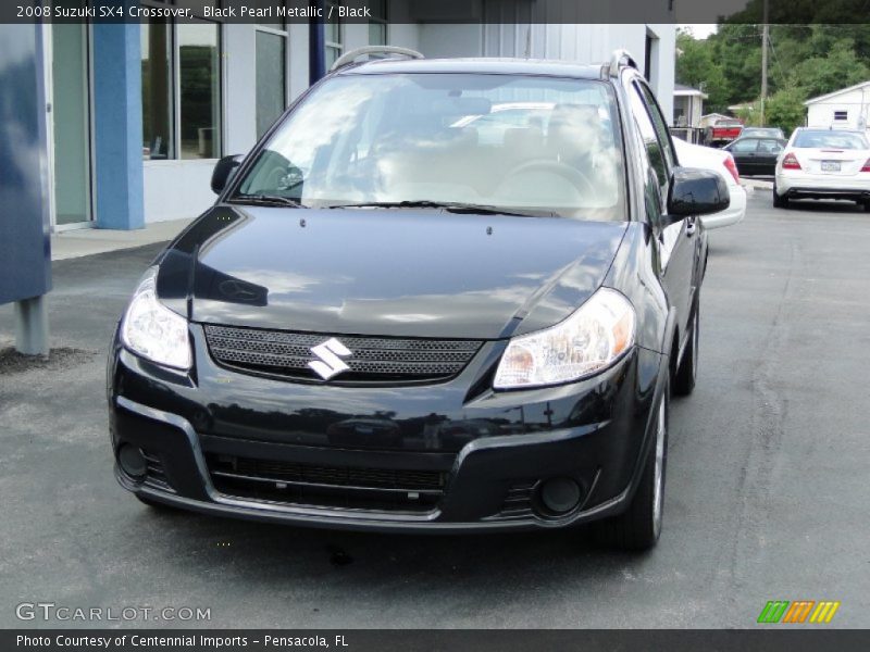 Black Pearl Metallic / Black 2008 Suzuki SX4 Crossover