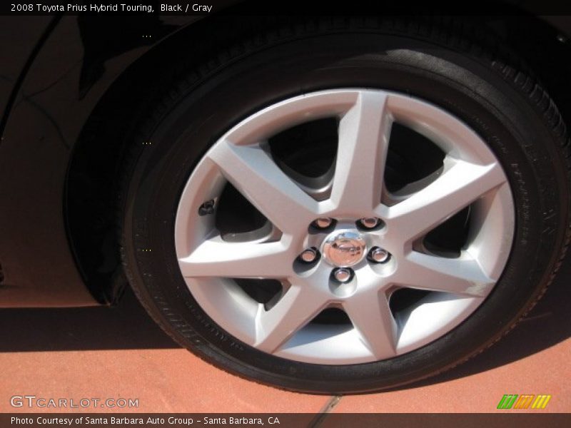 Black / Gray 2008 Toyota Prius Hybrid Touring
